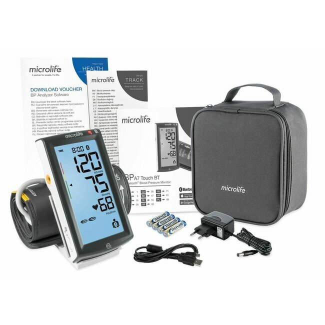 BP A7 Touch BT 4G E-V11 AFIB Blood Pressure Monitor